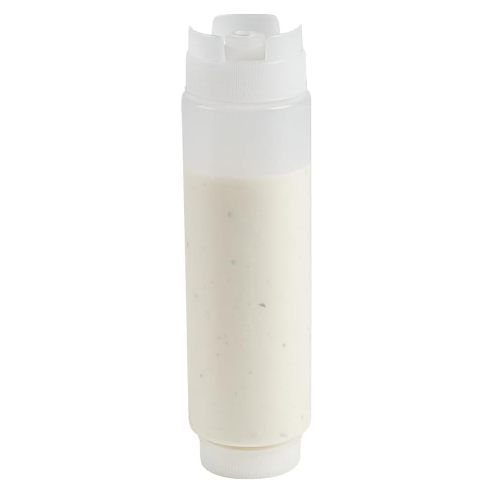 Botella Squeeze 16oz Restaurantware Plástico Transparente