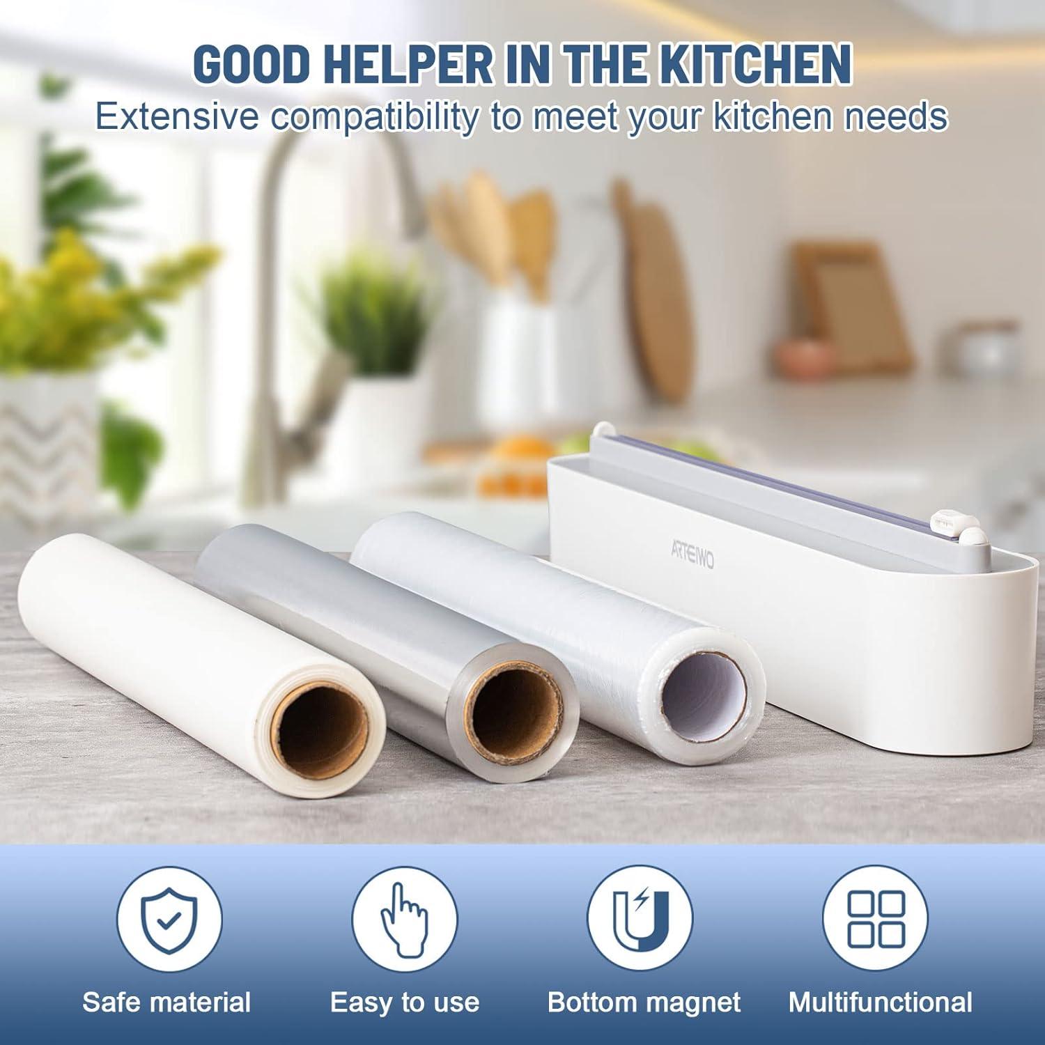 Dispensador de Envoltura Plástica ArteiWo Magnético con Cortador 30.48 cm