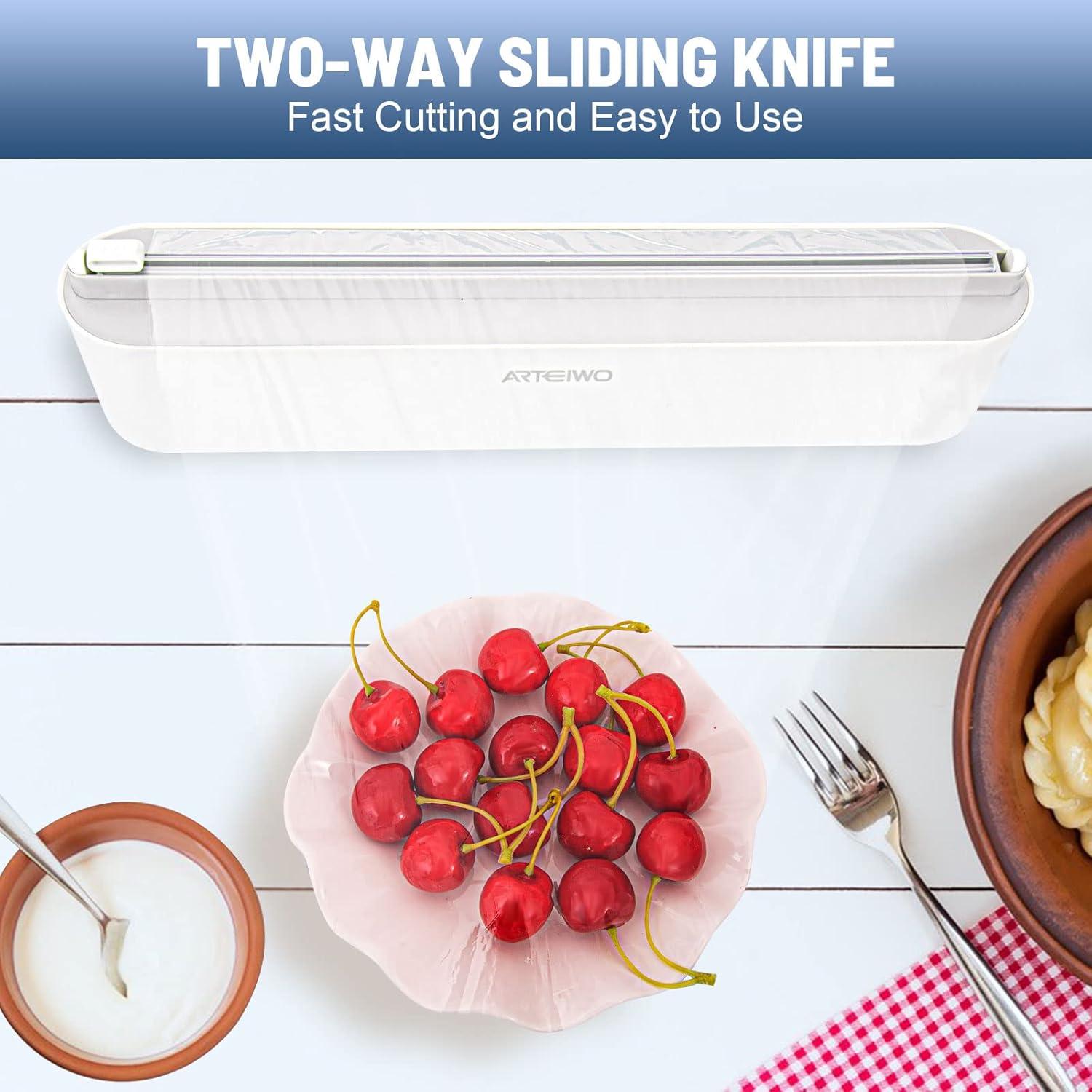 Dispensador de Envoltura Plástica ArteiWo Magnético con Cortador 30.48 cm