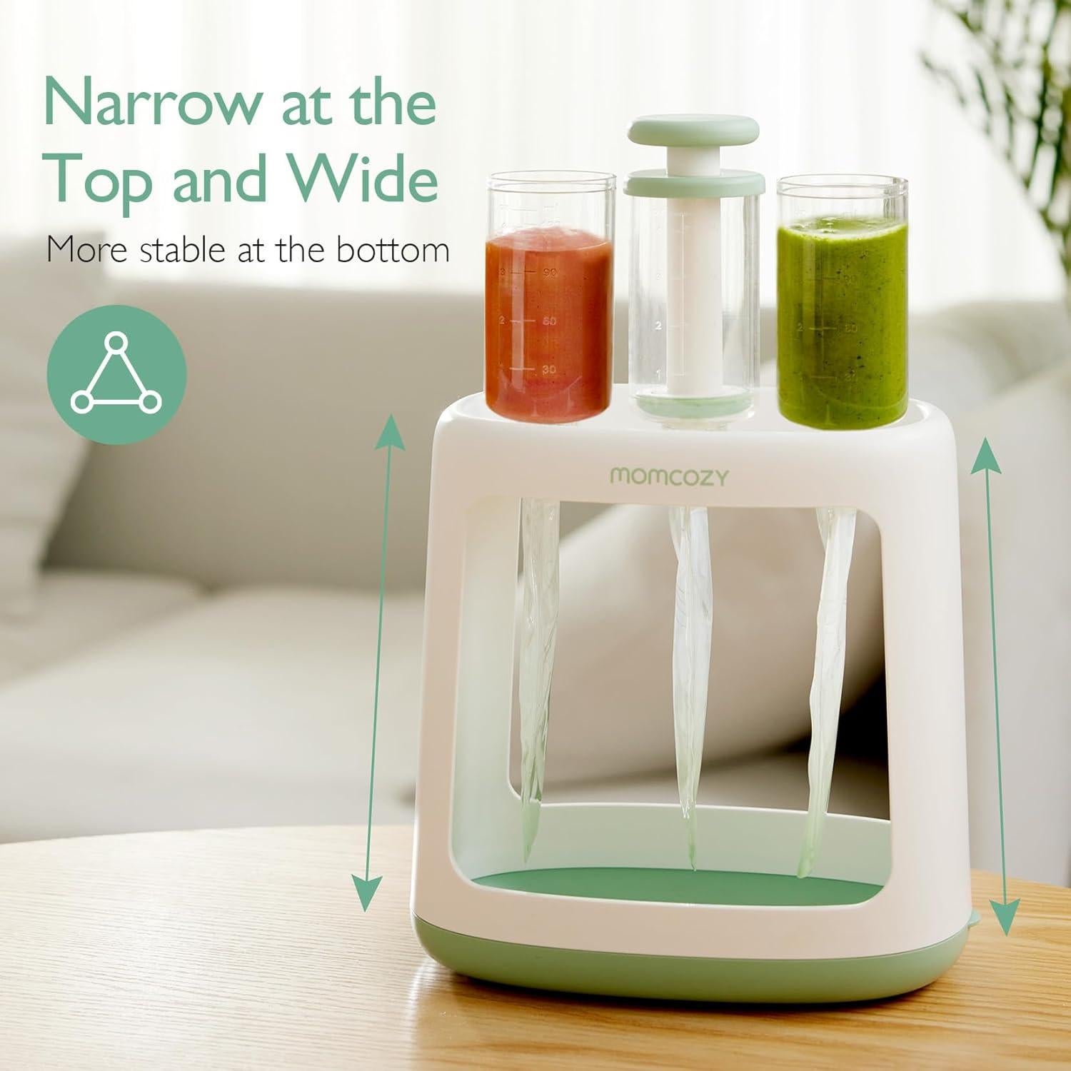 Estación de Compresión Momcozy para Comida de Bebés 3 Tazas