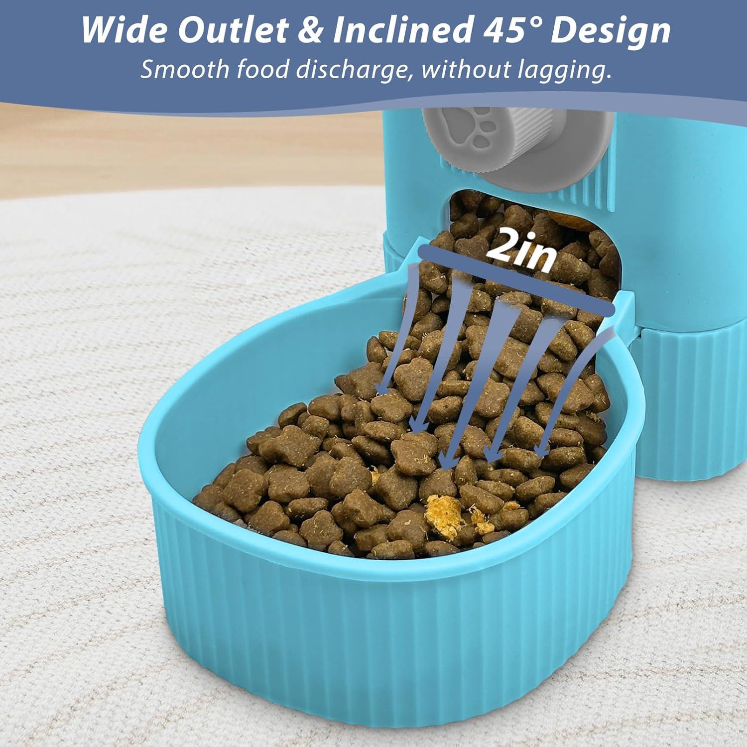 Dispensador de Comida para Conejos Fhiny 1200ml Colgante Automático