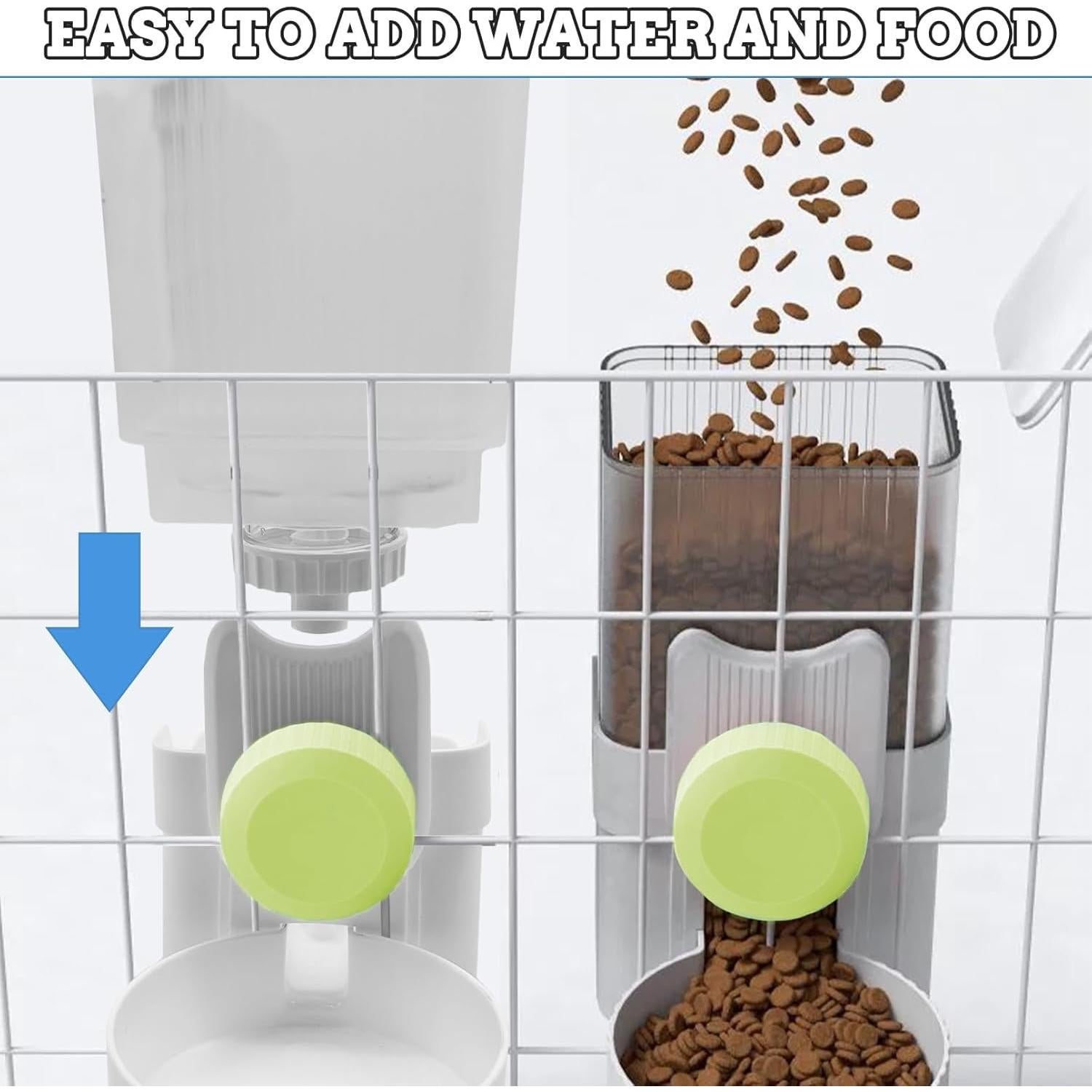 Alimentador Automático de Conejos Kathson 1.04L Verde