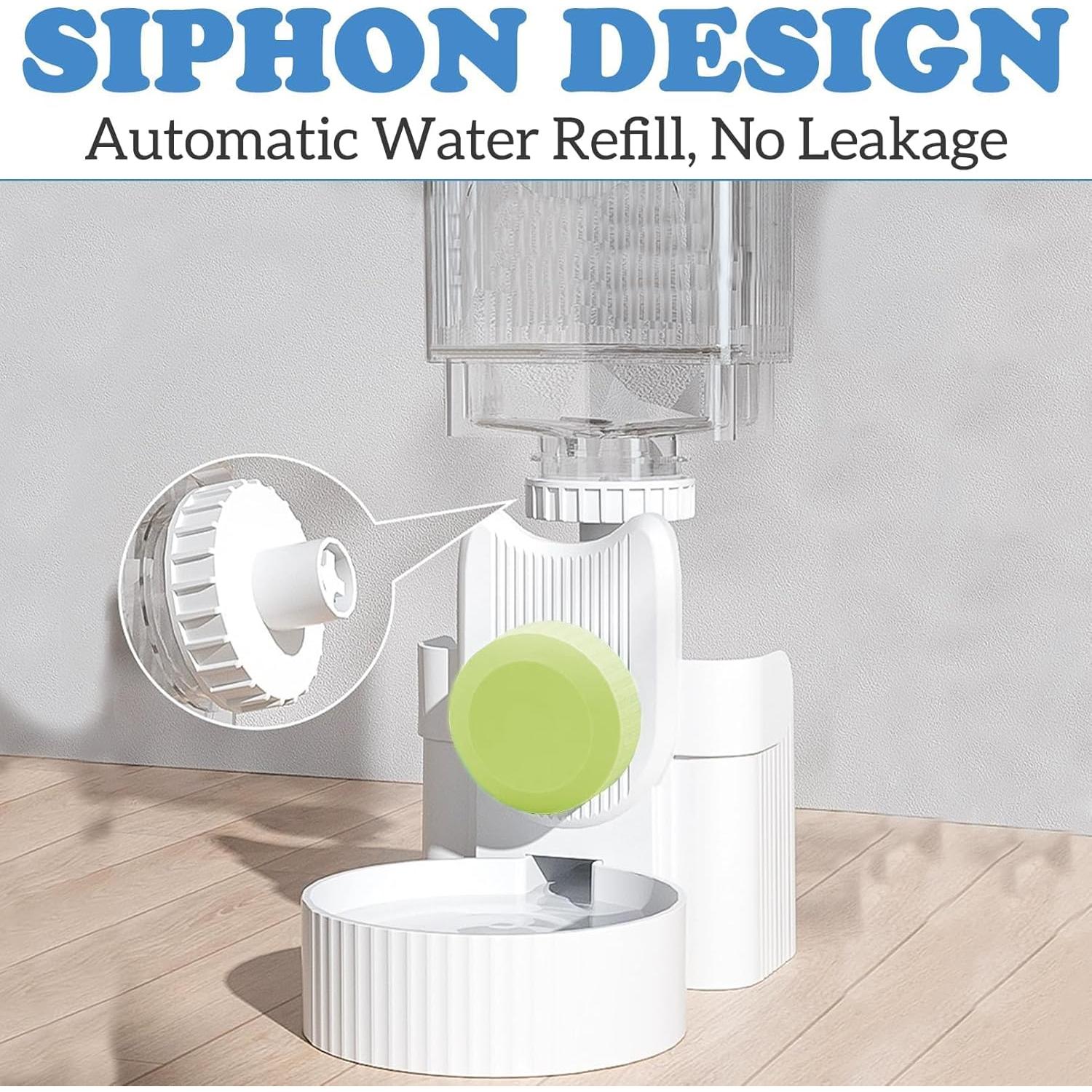 Alimentador Automático de Conejos Kathson 1.04L Verde