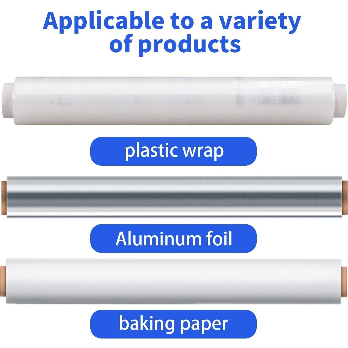 Envoltura Plástica KAMMAK 38 cm x 610 m con Cortador Deslizante