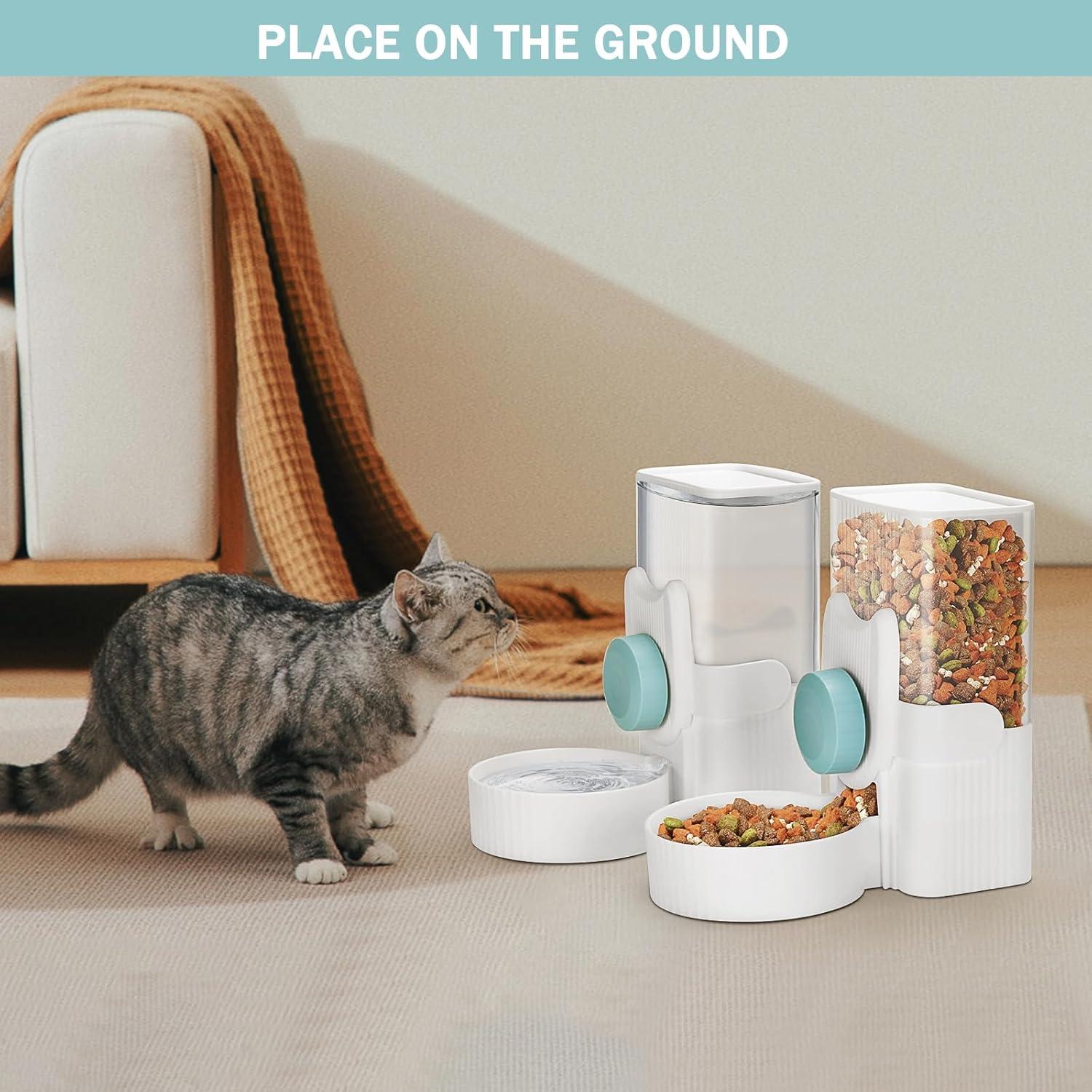 Comedero Automático para Mascotas ShineMe 1L Azul