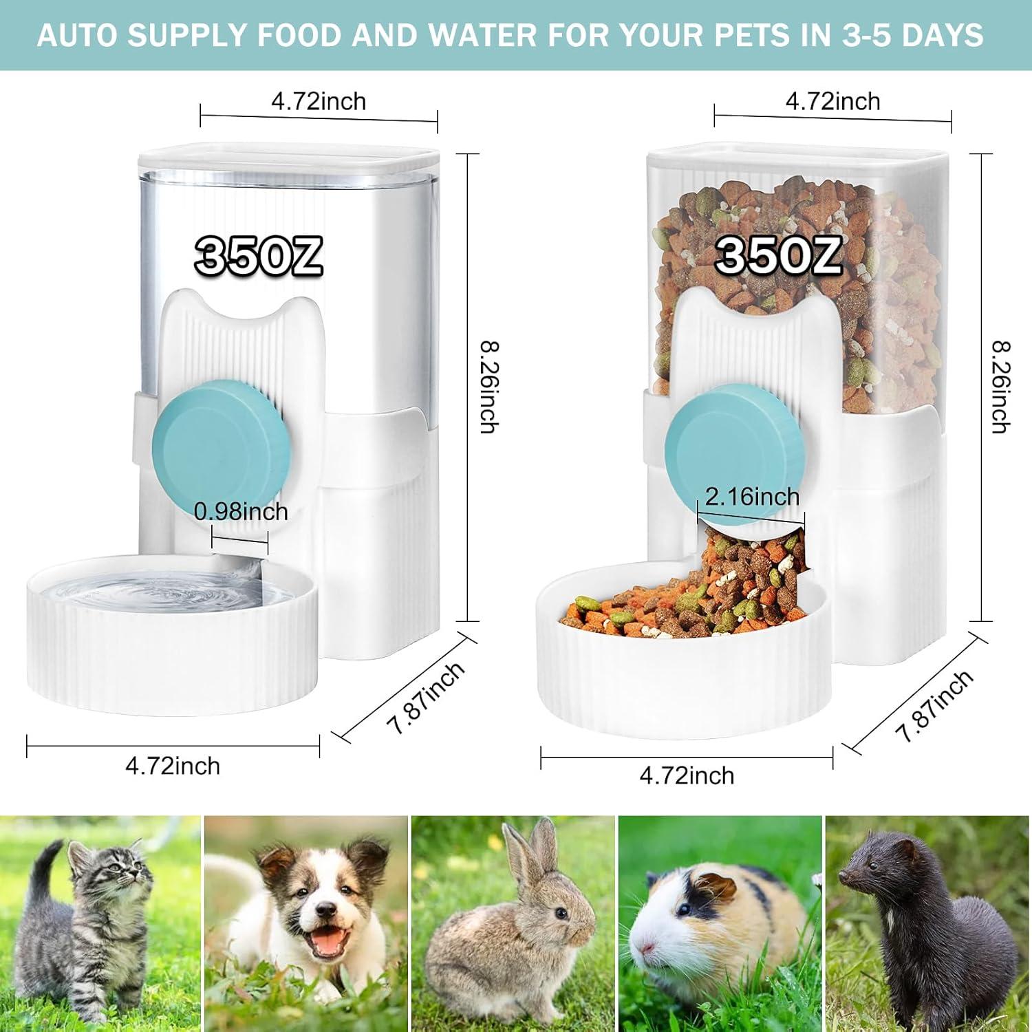 Comedero Automático para Mascotas ShineMe 1L Azul