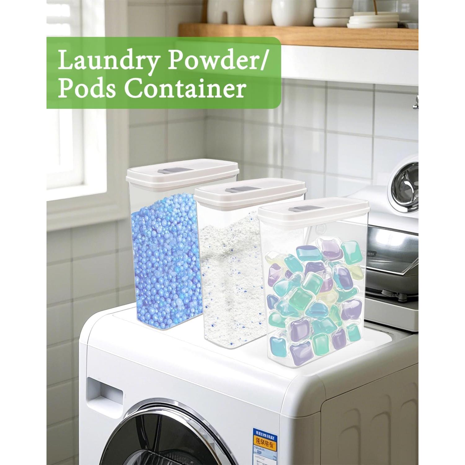 Paquete de 2 Contenedores de Almacenamiento Hermético 10 Lbs