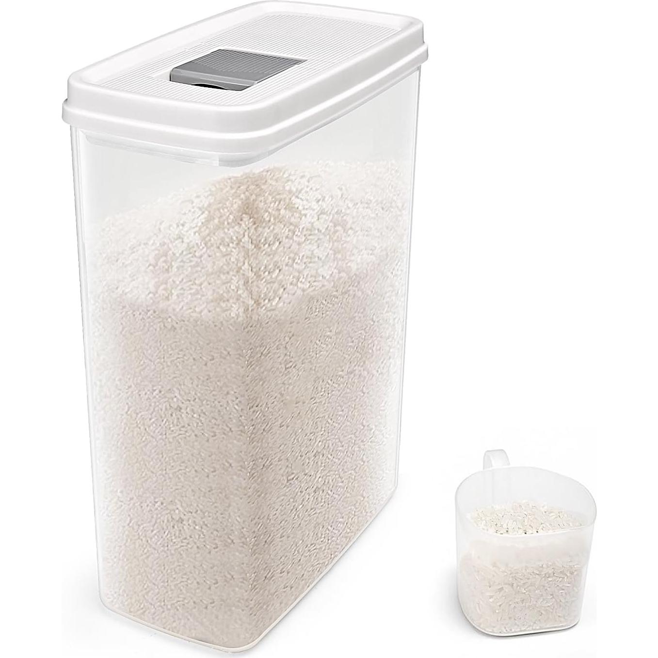 Paquete de 2 Contenedores de Almacenamiento Hermético 10 Lbs