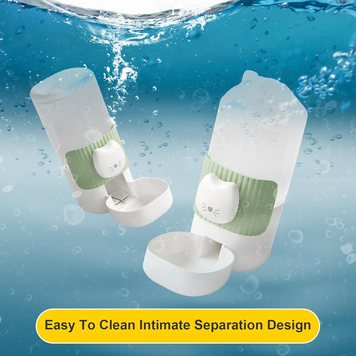 Comedero Automático y Dispensador de Agua SUPERPAWS para Conejos