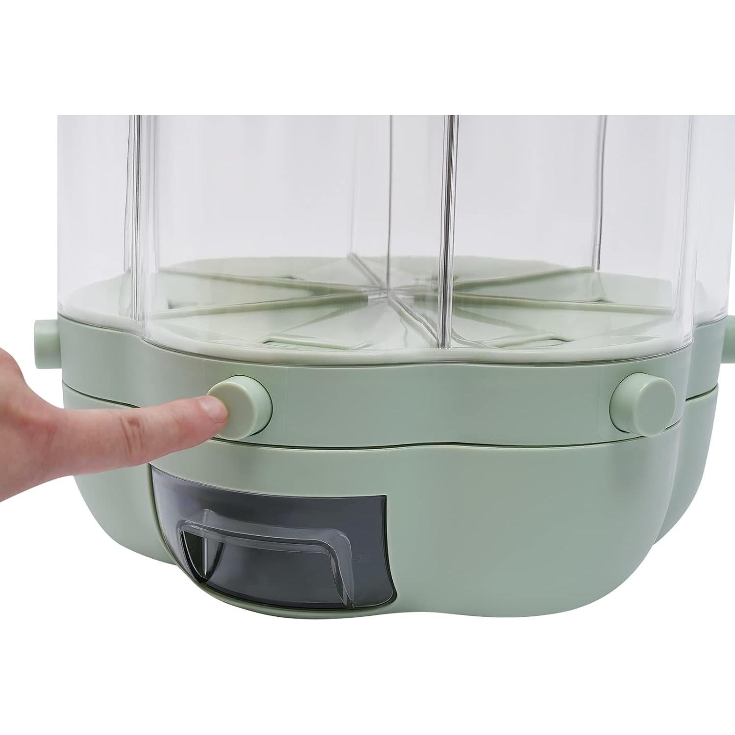 Contenedor de Almacenamiento de Granos OKayea 6 Compartimentos