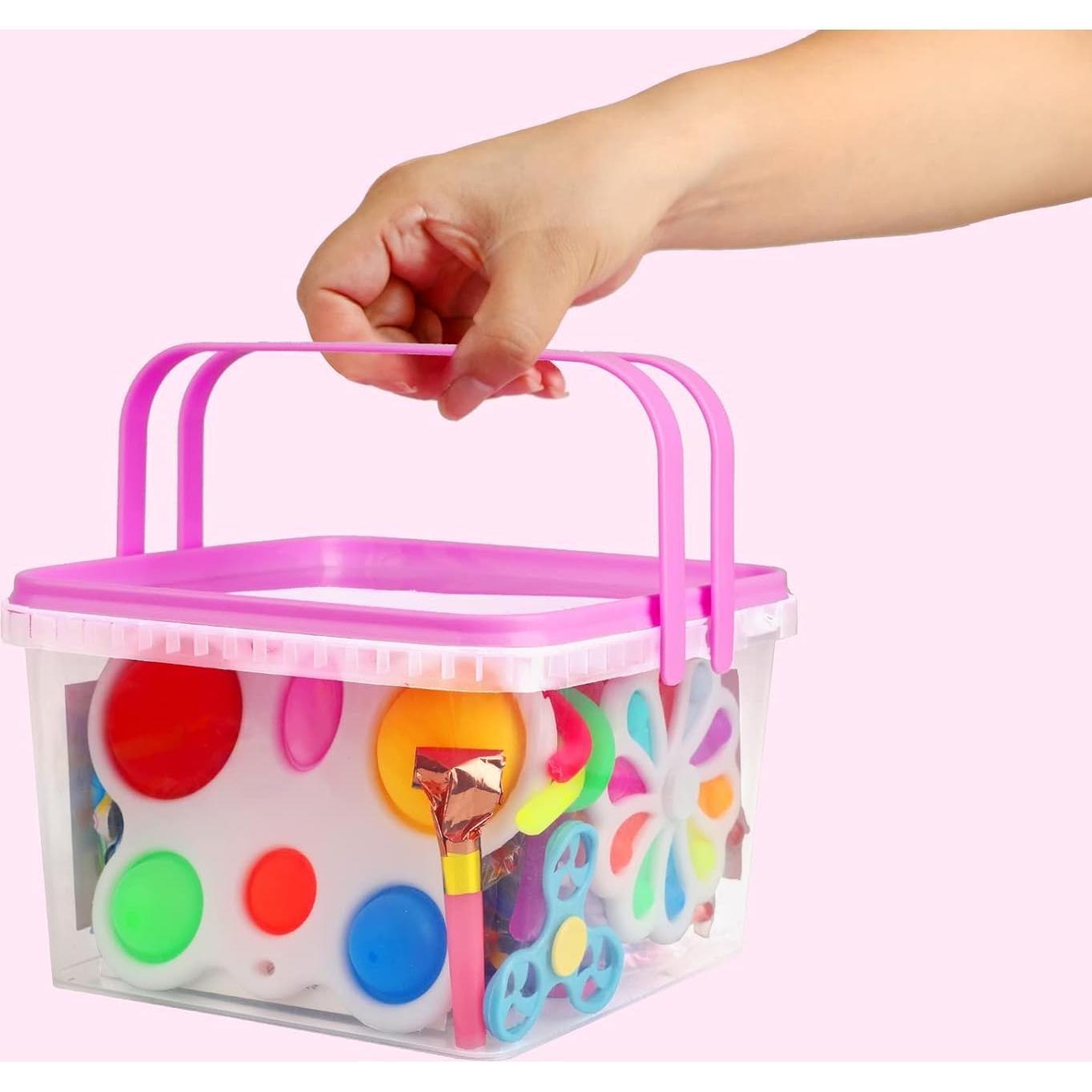 Paquete de 100 juguetes antiestrés para niños 4 a 12 años