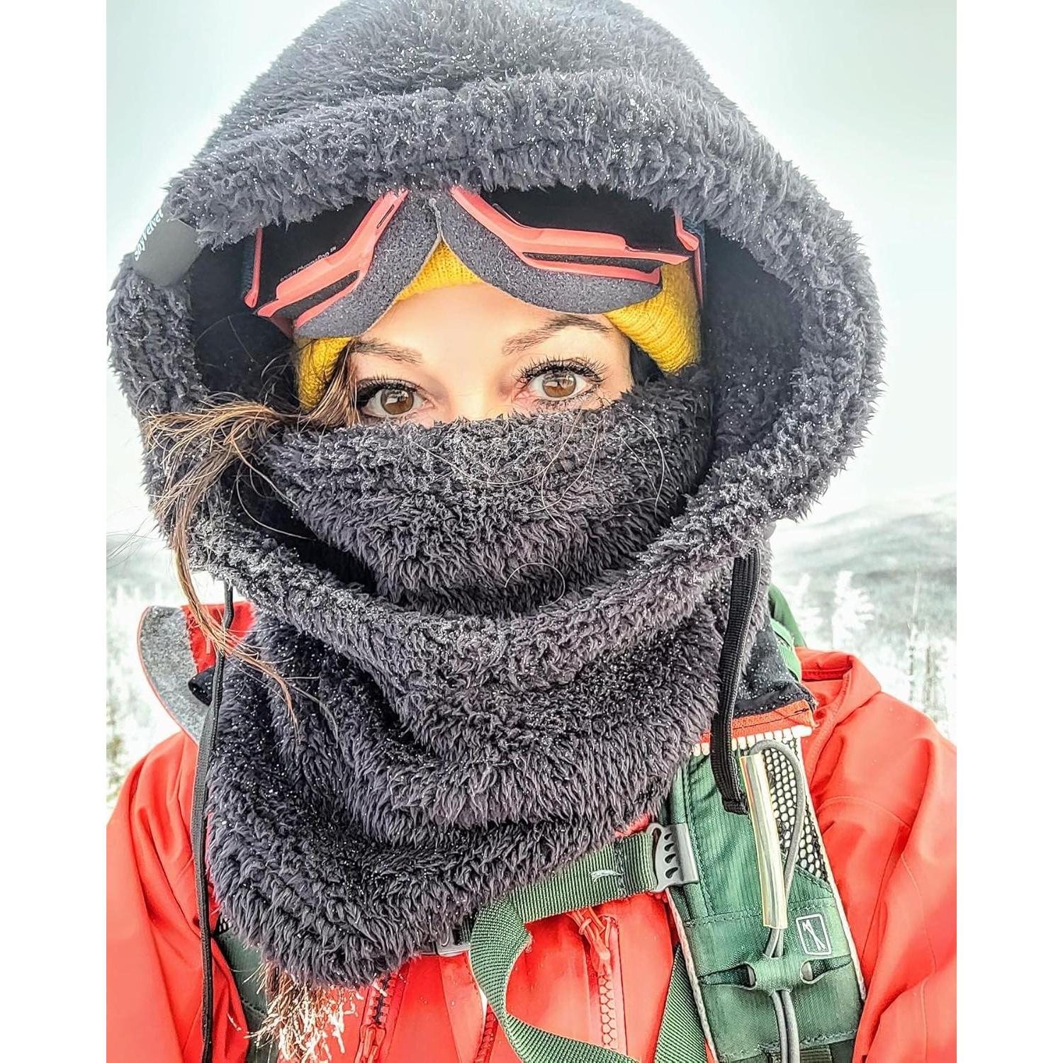 Balaclava Senllen de Fleece Térmica para Climas Fríos