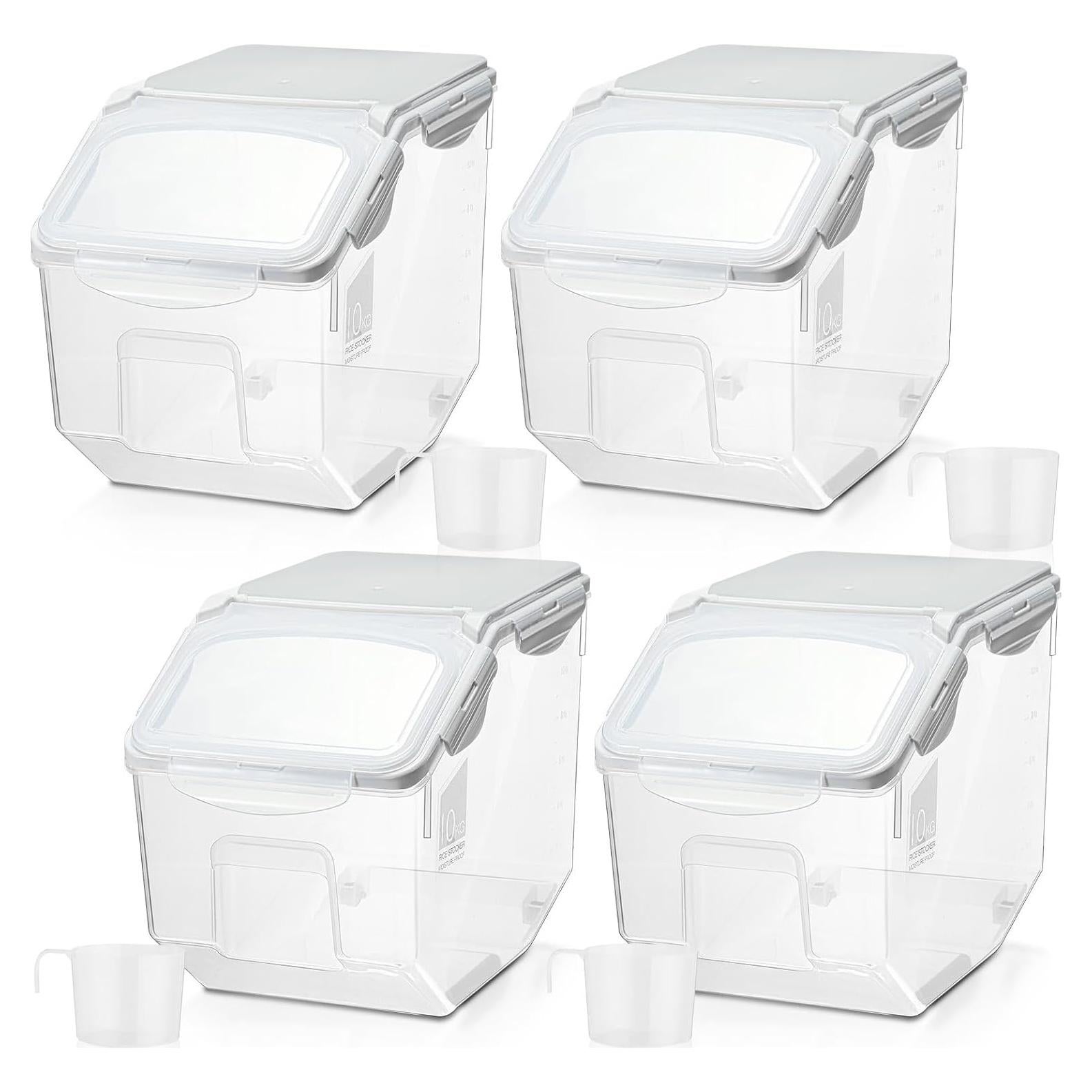 Contenedor Hermético de Almacenamiento Umigy 4 Pack 10L