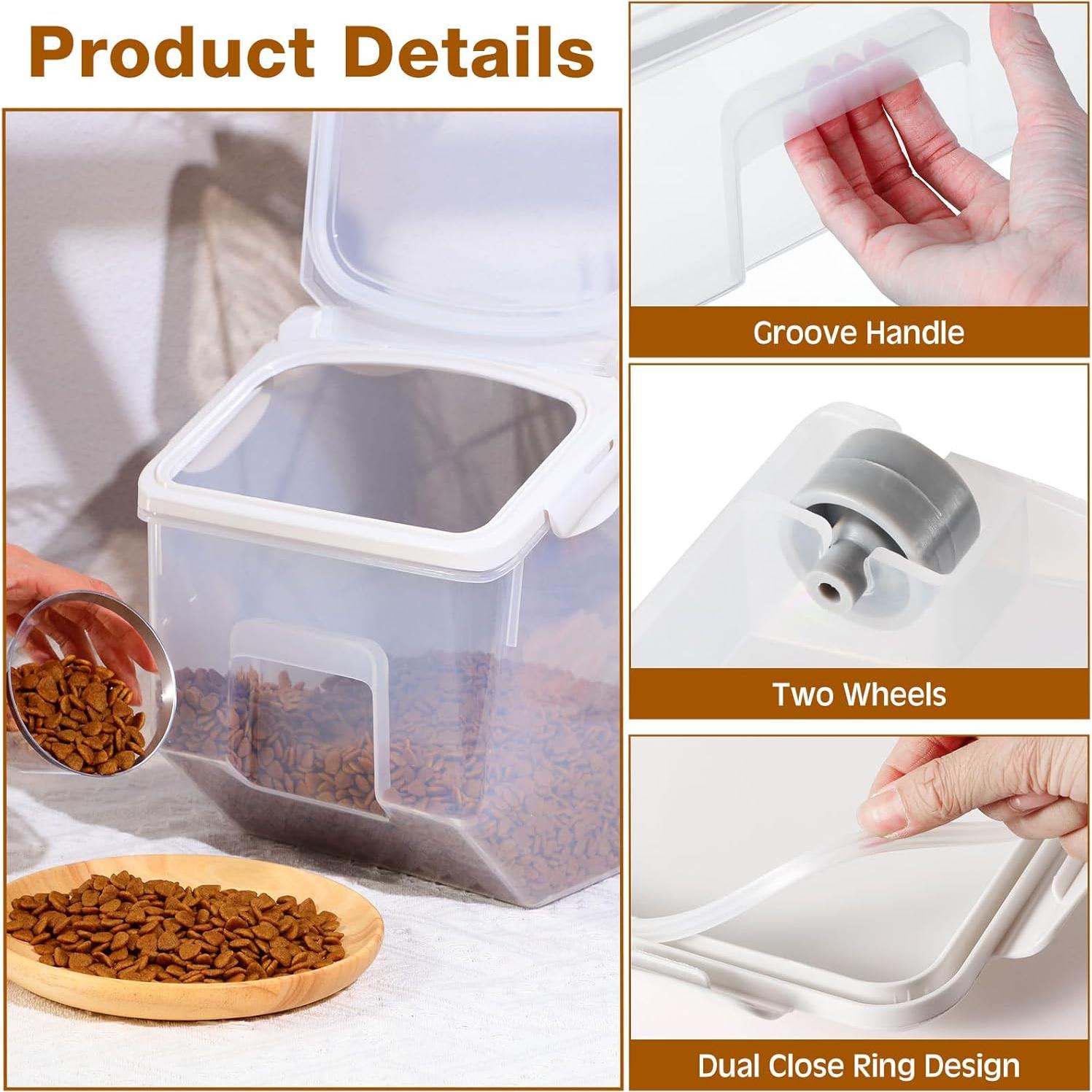 Contenedor Hermético de Almacenamiento Umigy 4 Pack 10L