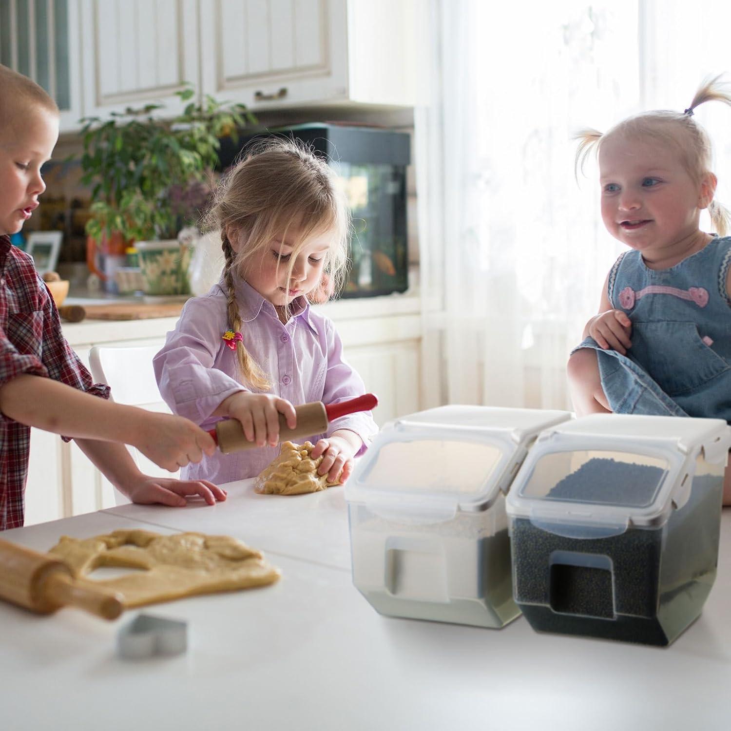 Contenedor Hermético de Almacenamiento Umigy 4 Pack 10L