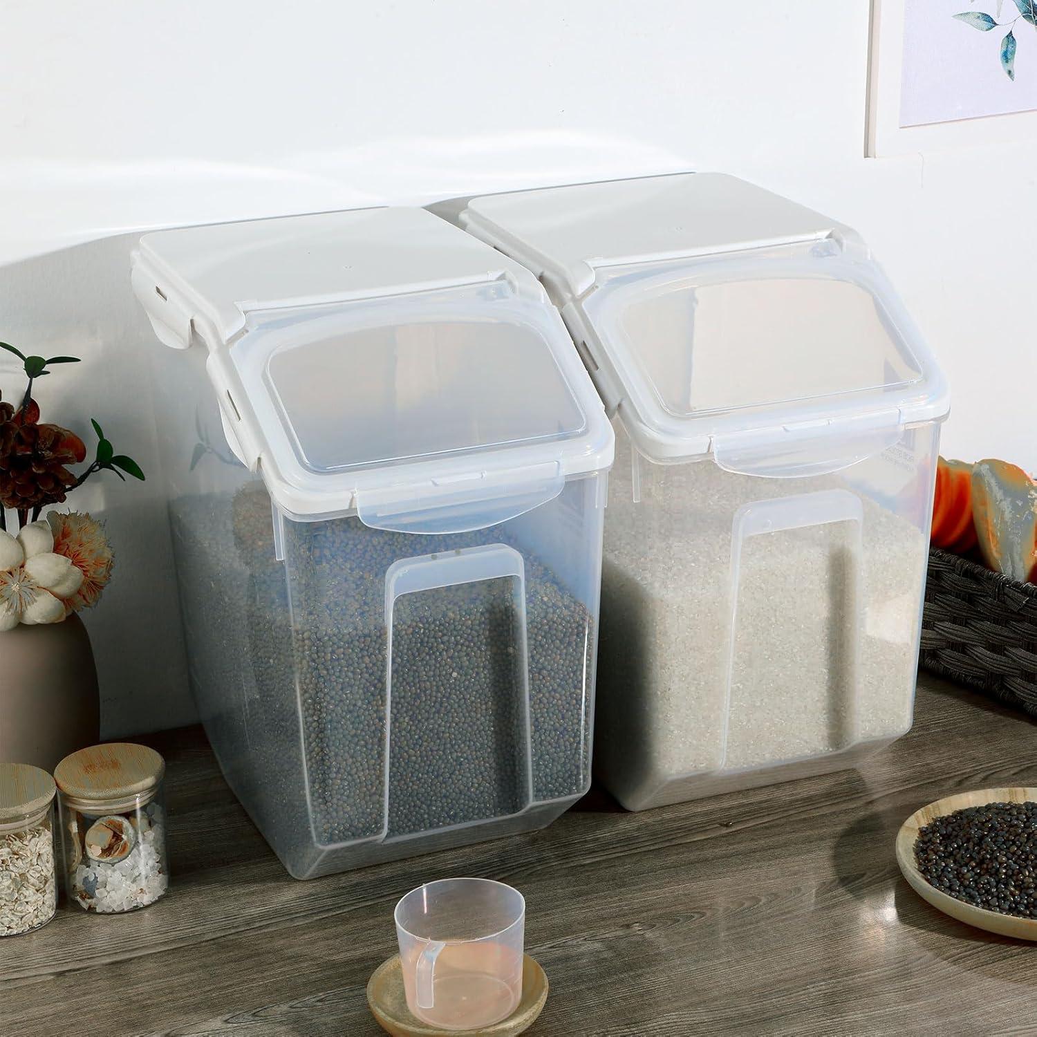 Contenedor de Almacenamiento de Alimentos Umigy 4 Piezas 15L