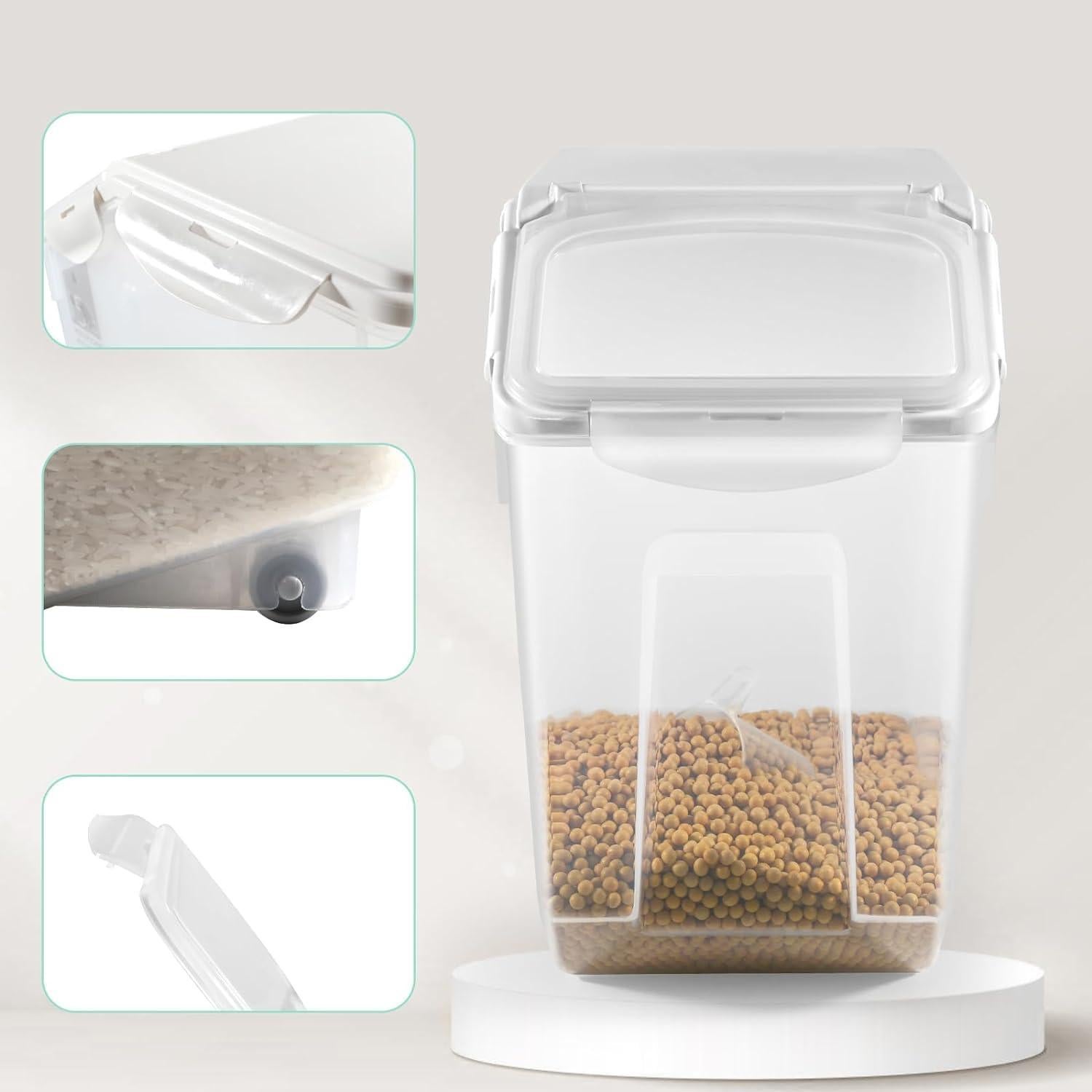 Contenedor de Almacenamiento de Alimentos EonTone 15L Pack 3