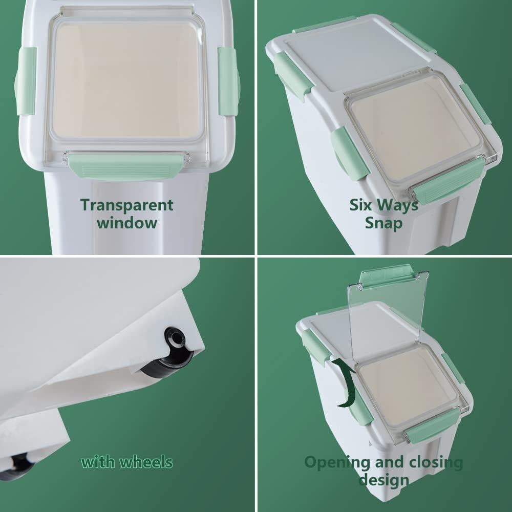 Contenedor de Almacenamiento Hermético Qiveno 11.4 L Cian