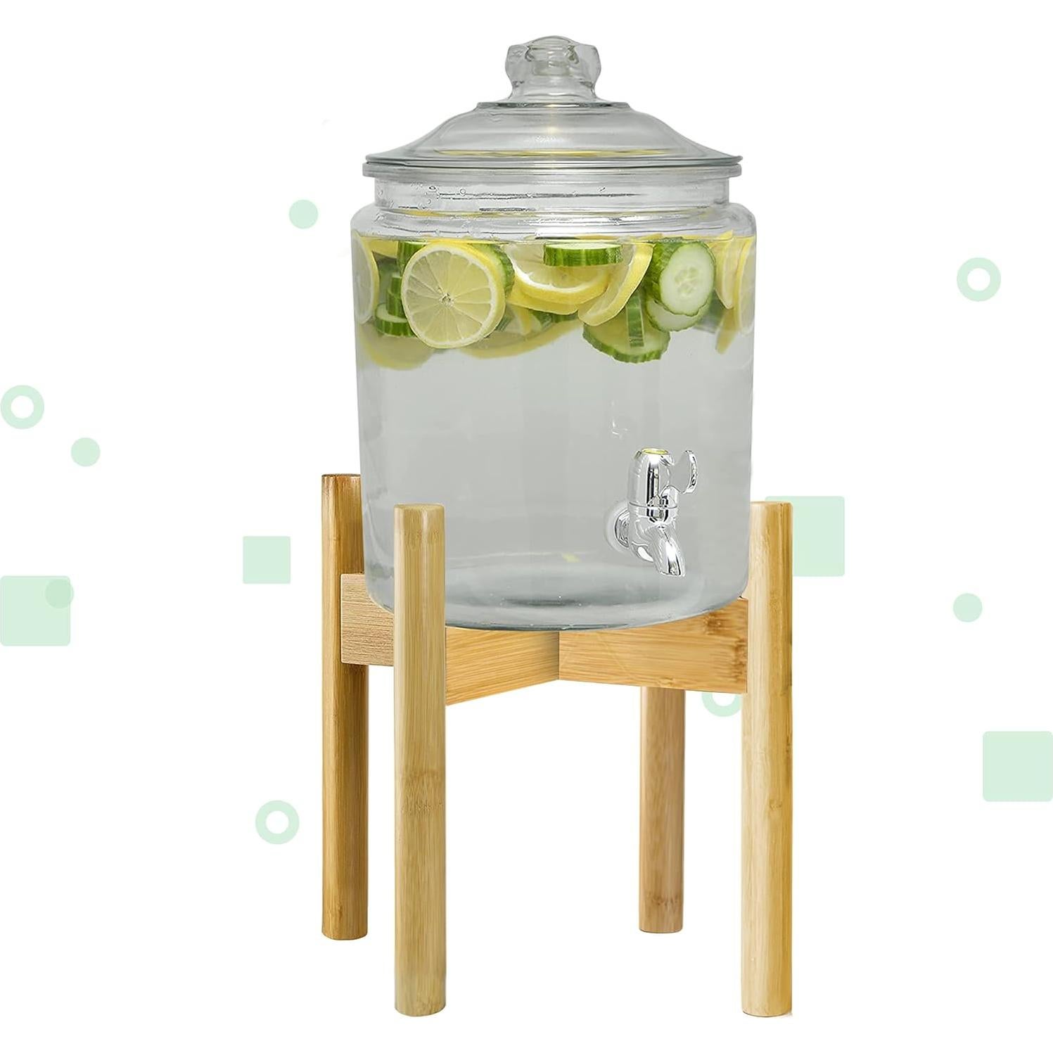 Soporte Ajustable para Dispensador de Bebidas ZPirates - Madera de Bambú