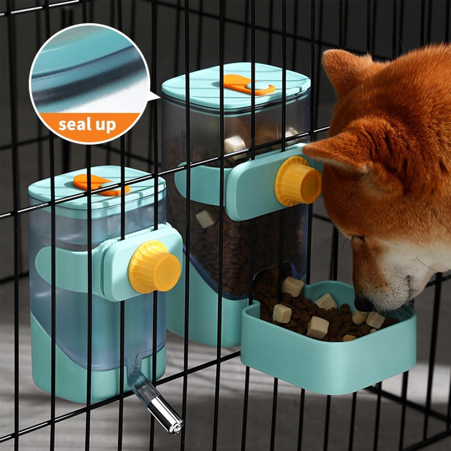 Dispensador de Comida PODOO 1.01L para Conejos y Mascotas