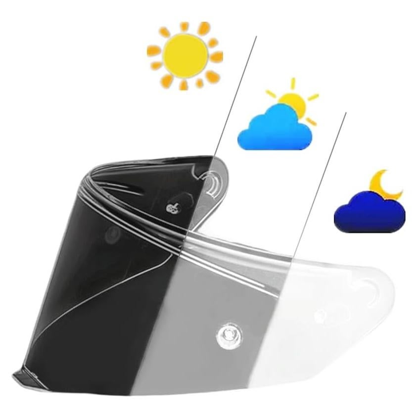 Escudo de Casco Fotoquímico BSTOP R50S Protección UV Universal