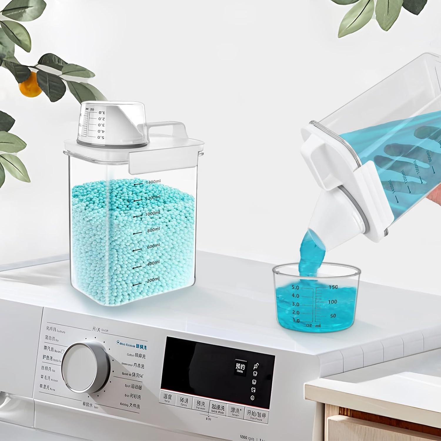 Dispensador de Detergente Supkiir 1800ml 2 Paquetes PET