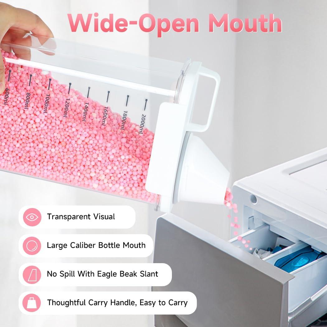 Dispensador de Detergente para Ropa Tokokimo - 2 Paquetes, 1.53L