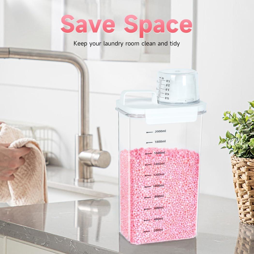 Dispensador de Detergente para Ropa Tokokimo - 2 Paquetes, 1.53L