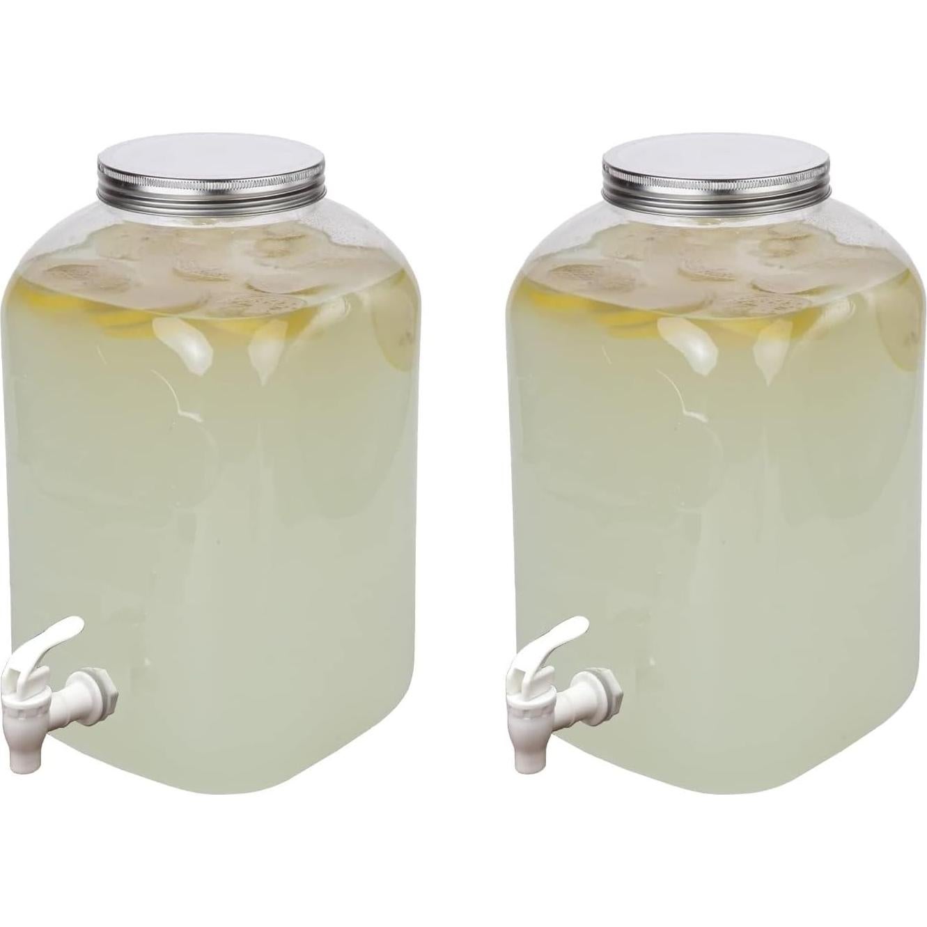 Dispensador de Bebidas de Plástico Lily's Home 7.57L - Juego de 2