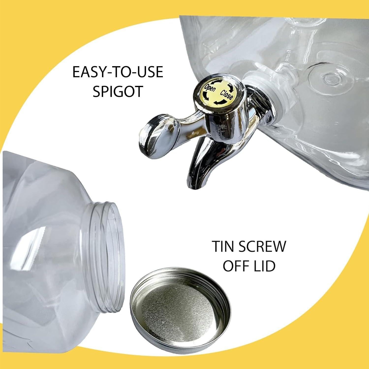 Dispensador de Bebidas de Plástico Lily's Home 7.57L - Juego de 2