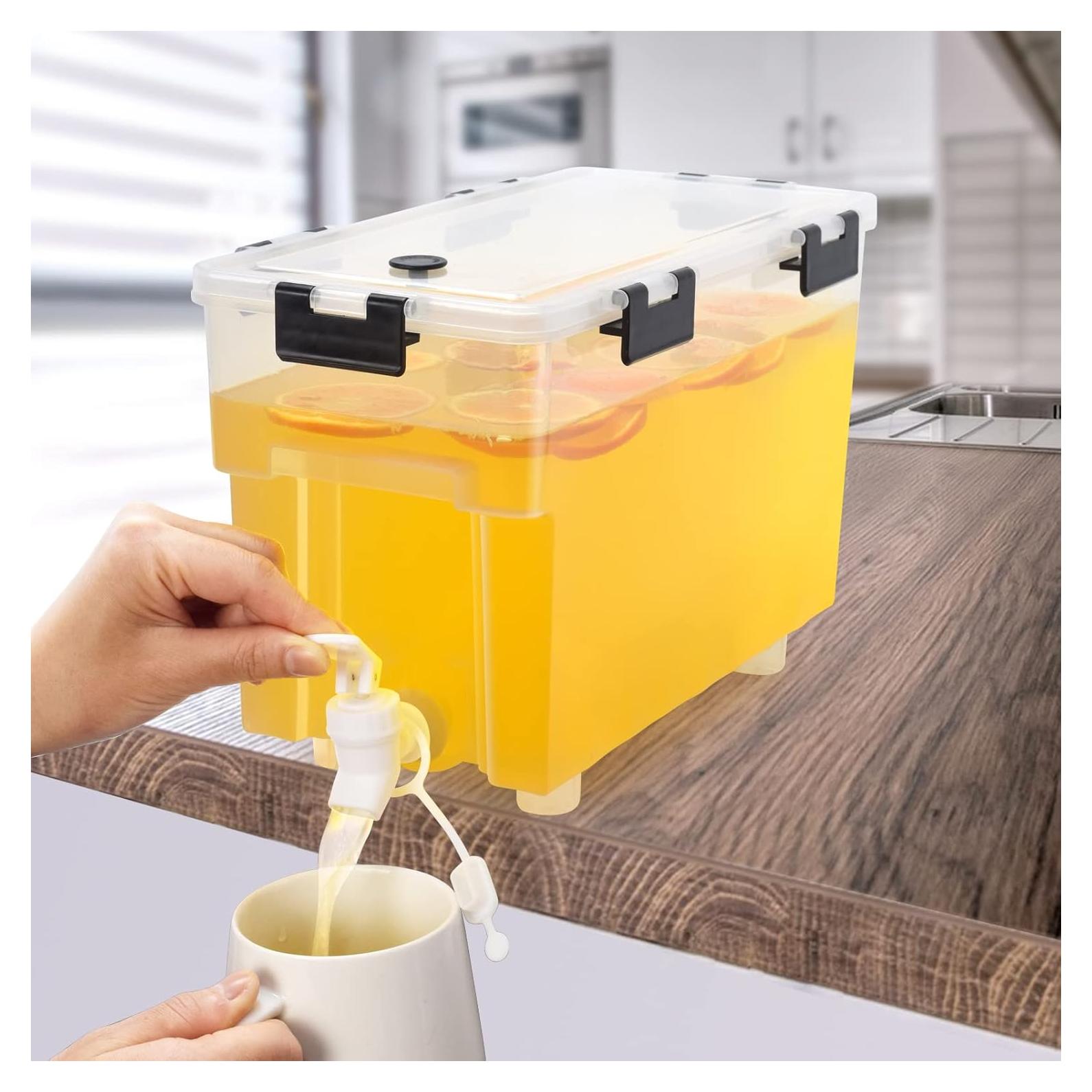 Dispensador de Bebidas COHOMA 5.68L Negro con Grifo