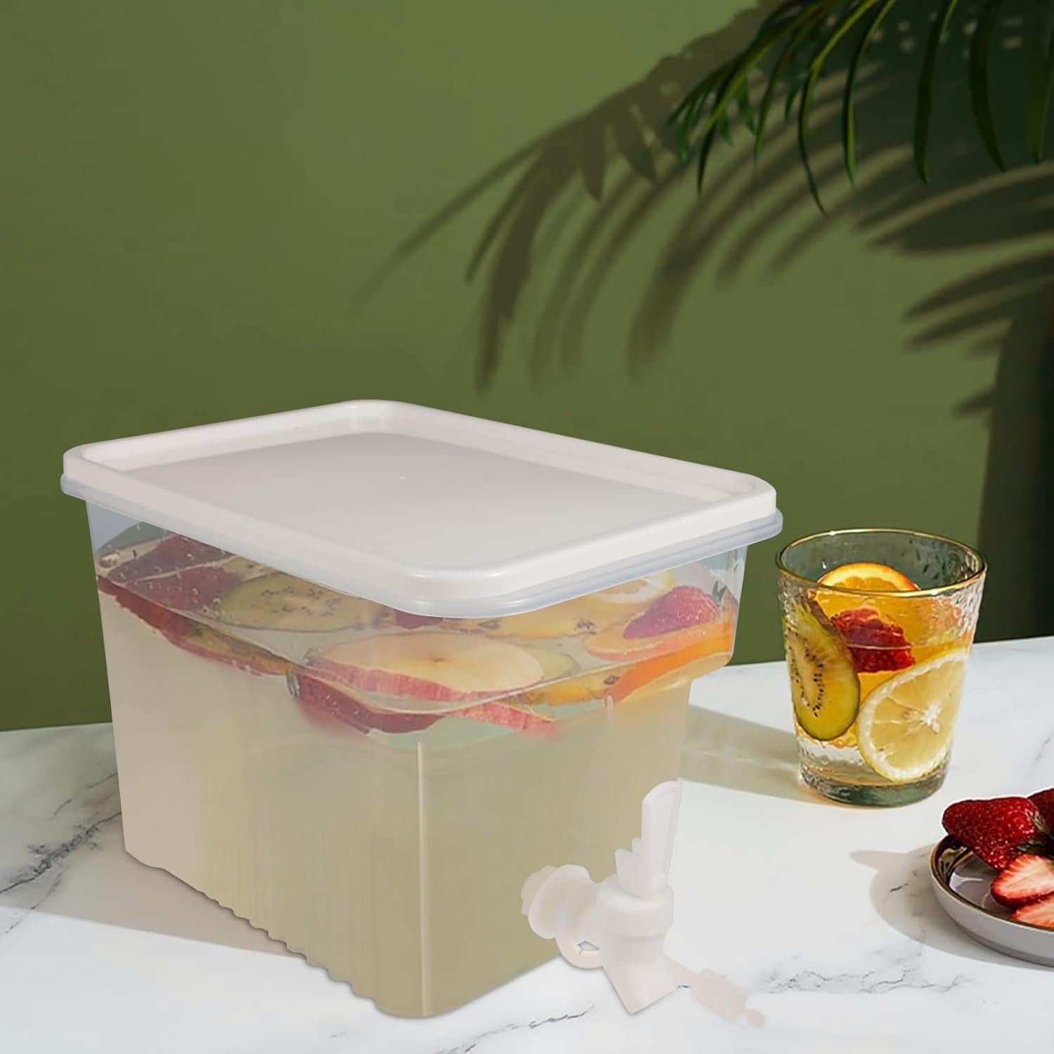 Paquete de 3 dispensadores de bebidas BEWBBAT 5L a prueba de fugas