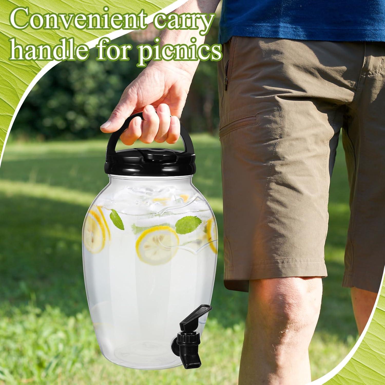 Dispensador de Bebidas Havawish 2 Pack 4.4L con Soporte Negro