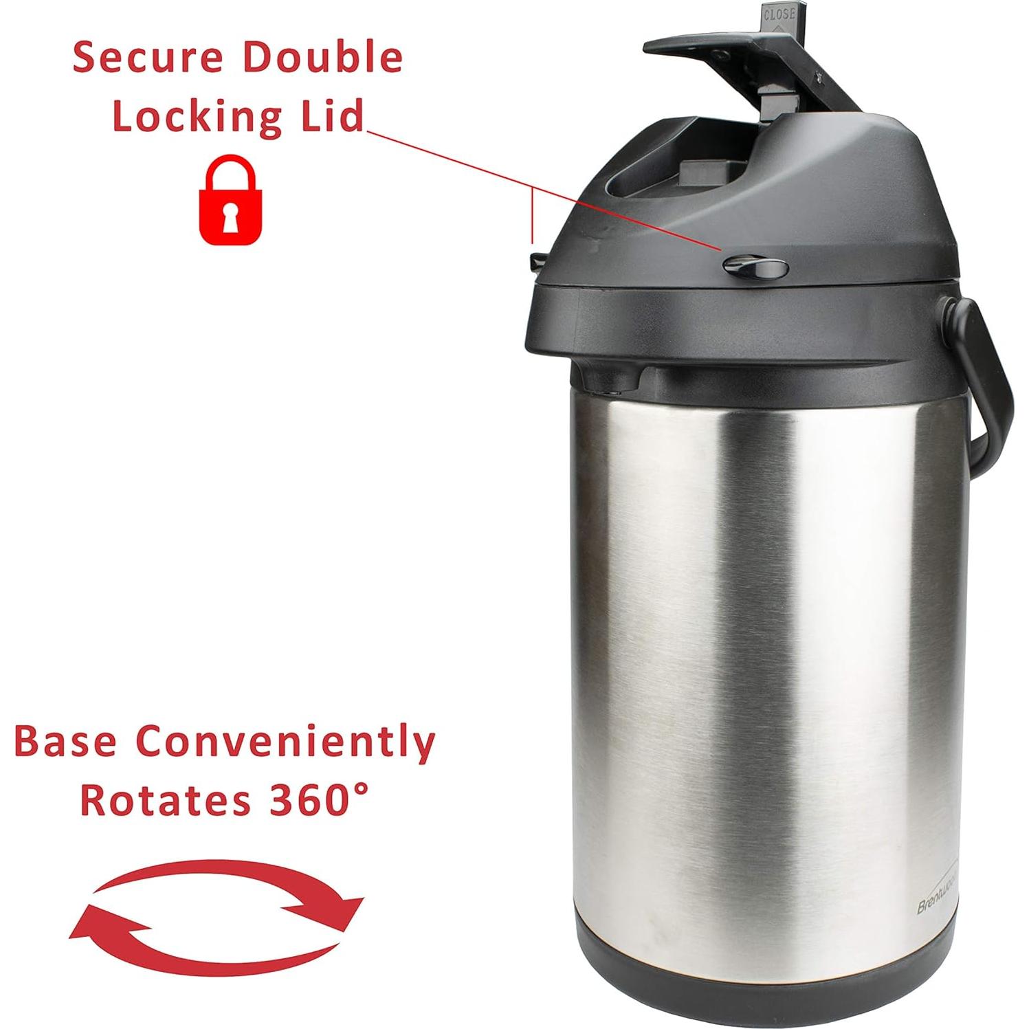 Dispensador de Bebidas Calientes y Frías Brentwood 3.5L