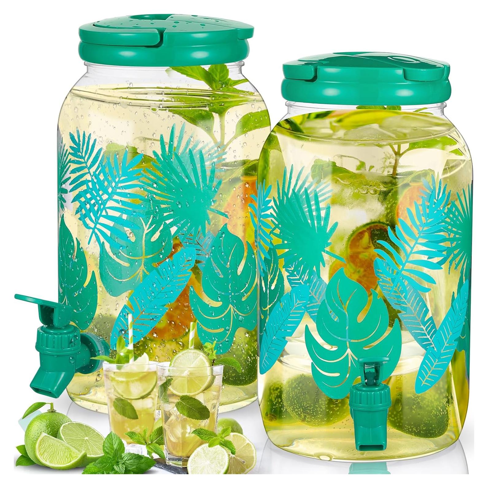 Dispensador de Bebidas de Plástico Norme 2 Pcs 3.78L con Grifo