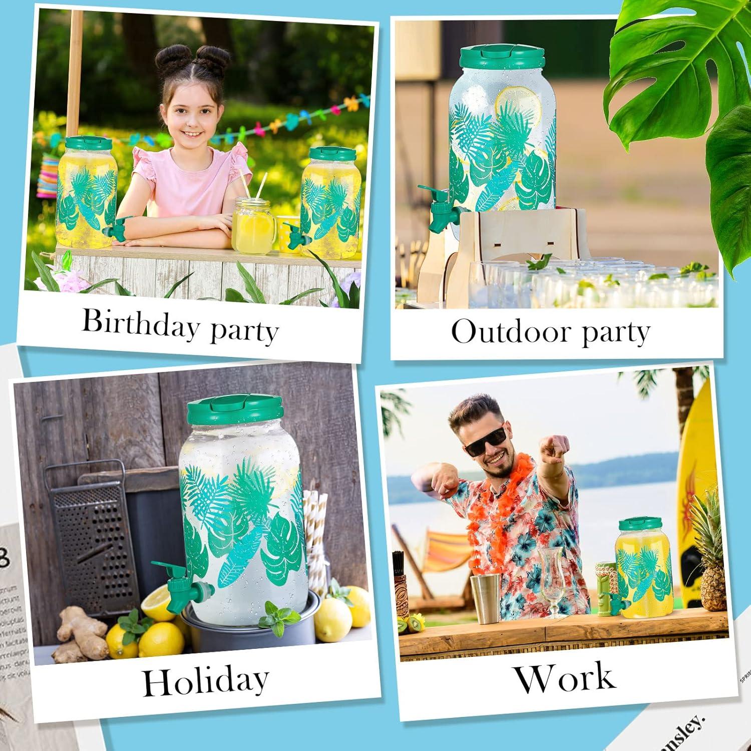 Dispensador de Bebidas de Plástico Norme 2 Pcs 3.78L con Grifo