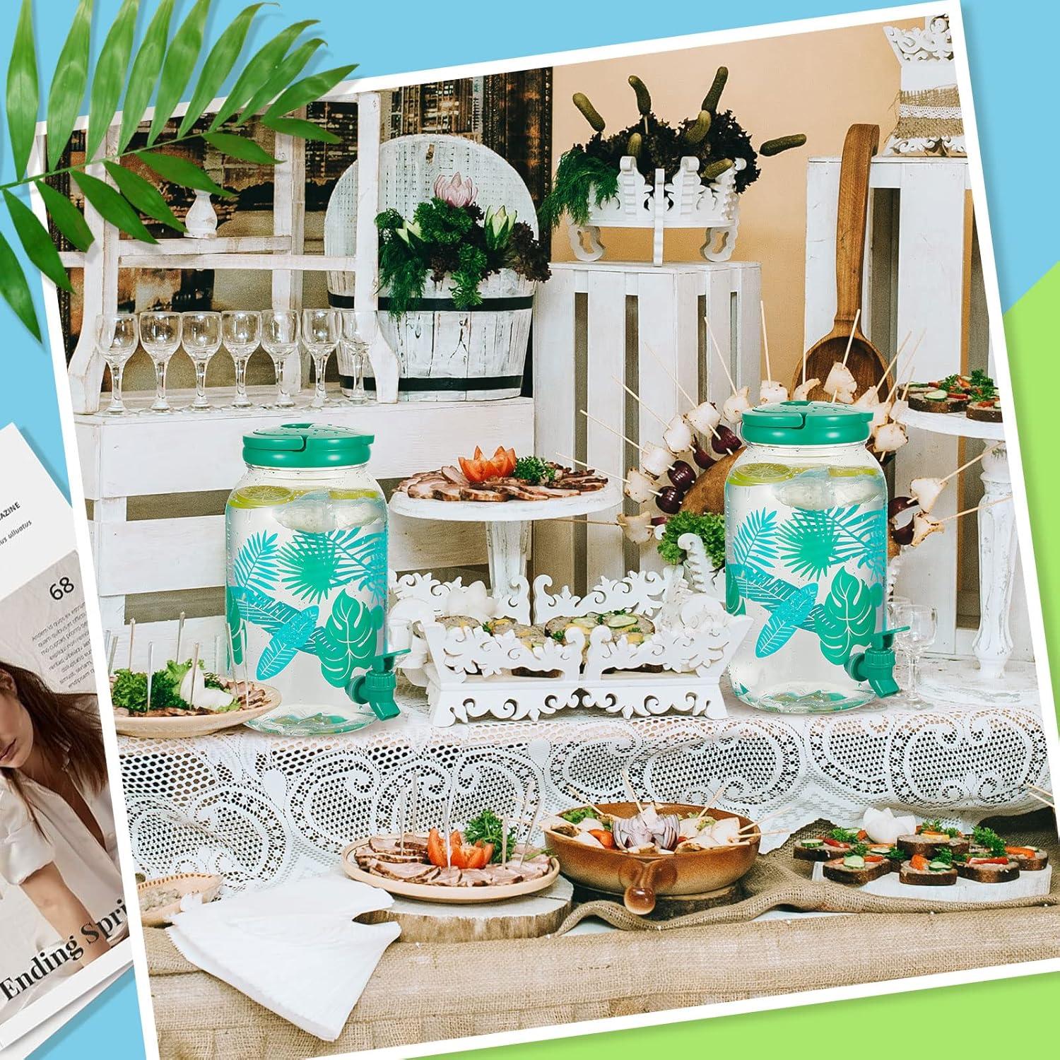 Dispensador de Bebidas de Plástico Norme 2 Pcs 3.78L con Grifo