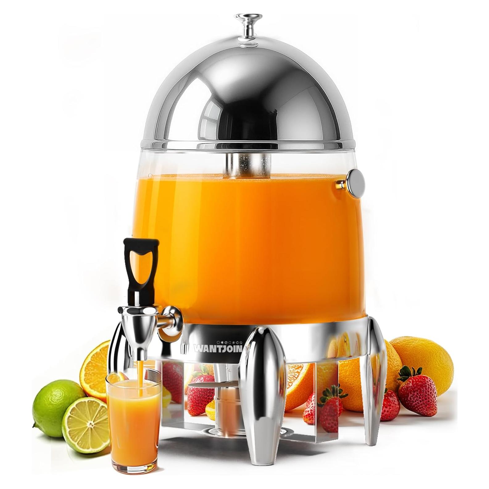 Dispensador de Bebidas WantJoin 3.2 Galones Acero Inoxidable