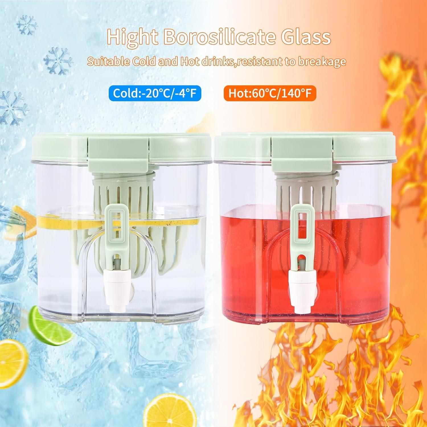 Dispensador de Bebidas Frías CISIREE 3.98L con Grifo a Prueba de Fugas