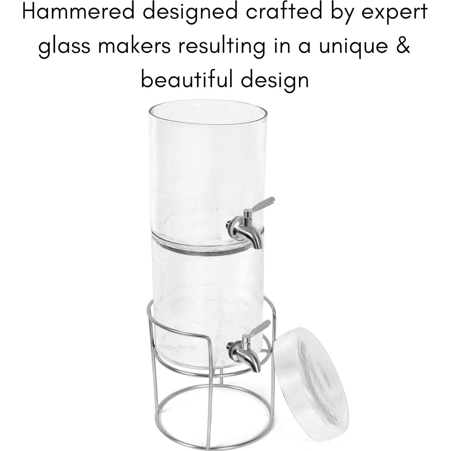 Dispensador de Bebidas Apilable BirdRock Home 7.57L Vidrio