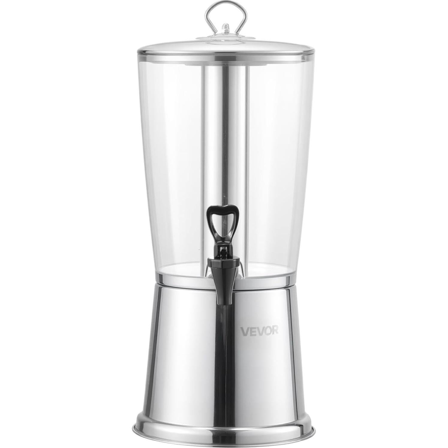 Dispensador de Bebidas VEVOR 8L Acero Inoxidable con Grifo