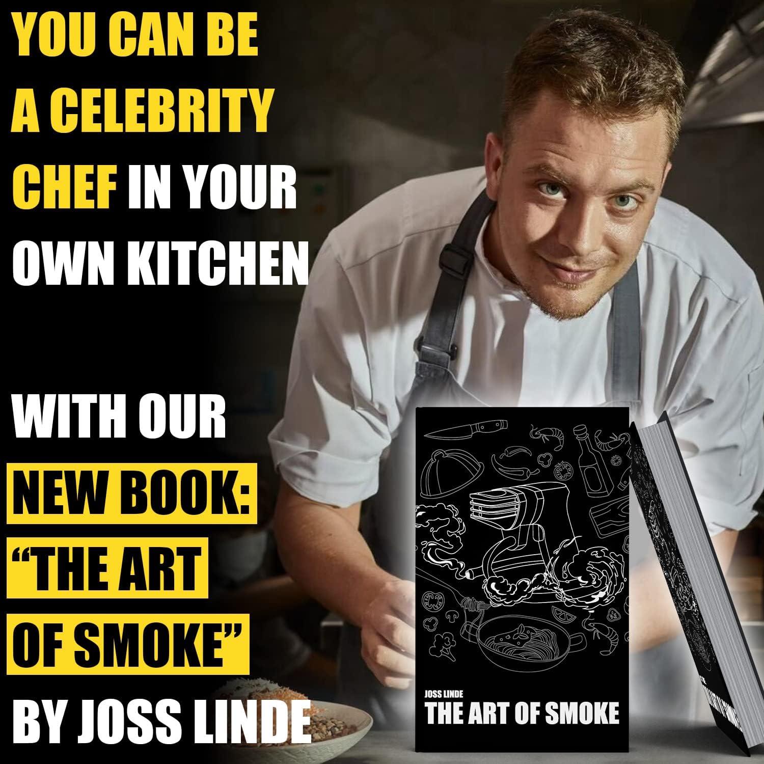 Cocktail Smoker Kit - Whiskey Smoker Kit - Smoke Infuser Birner PRO - Extended Kit, 12 PCS, with Accessories and Wood Chips - Cold Smoke for Food and Drinks - Gift for Men