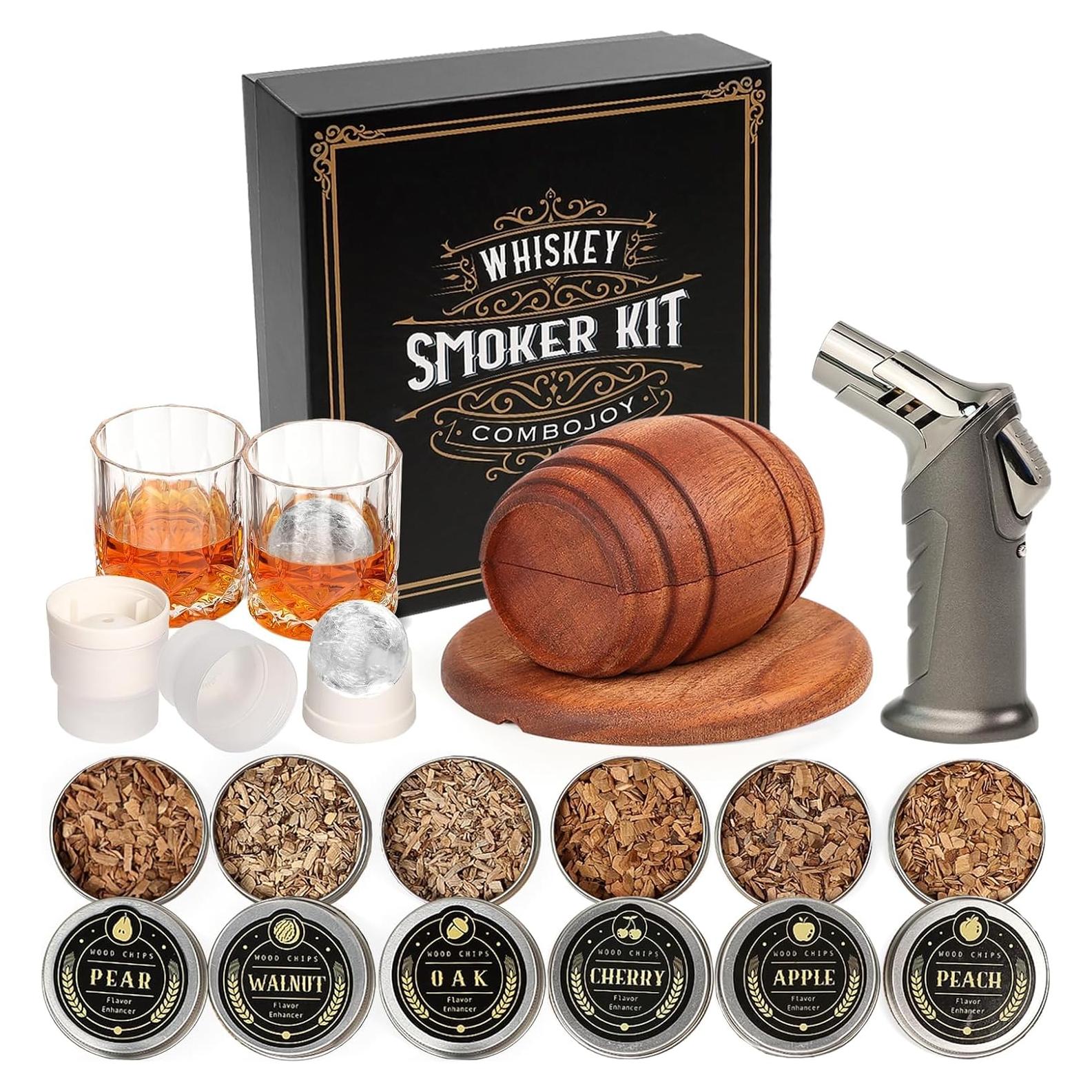 Kit de Ahumador de Cócteles ComboJoy - 15 Piezas, Sin Butano