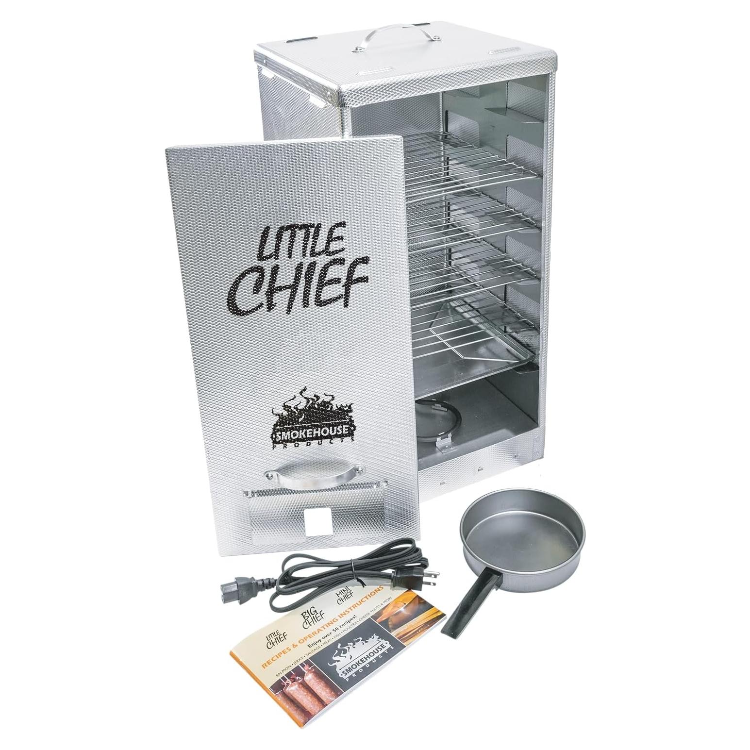 Ahumador Eléctrico Humo Casa Pequeño Jefe Carga Frontal 11.34 kg