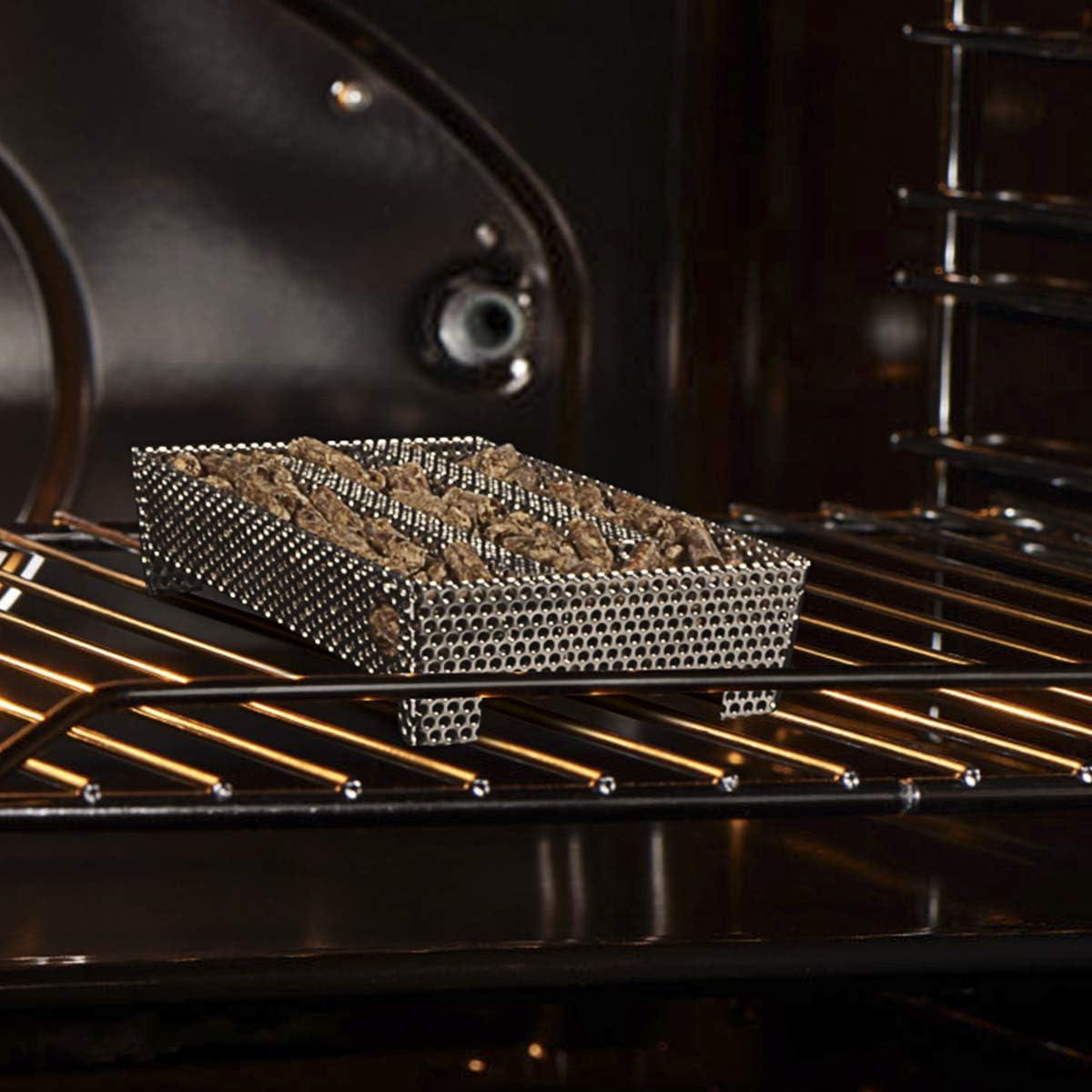 Bandeja de Ahumador de Pellets 3 BUZZLETT 5" x 8" Inoxidable