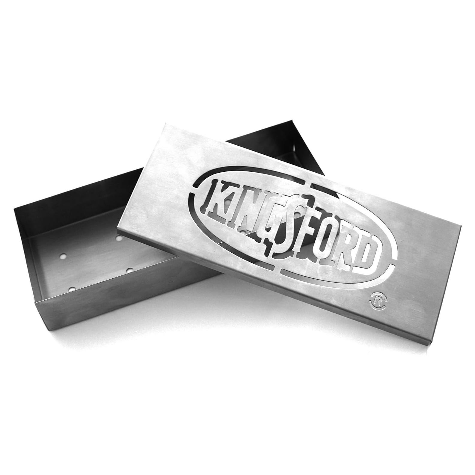 Caja de Ahumado Kingsford de Acero Inoxidable para Parrilla