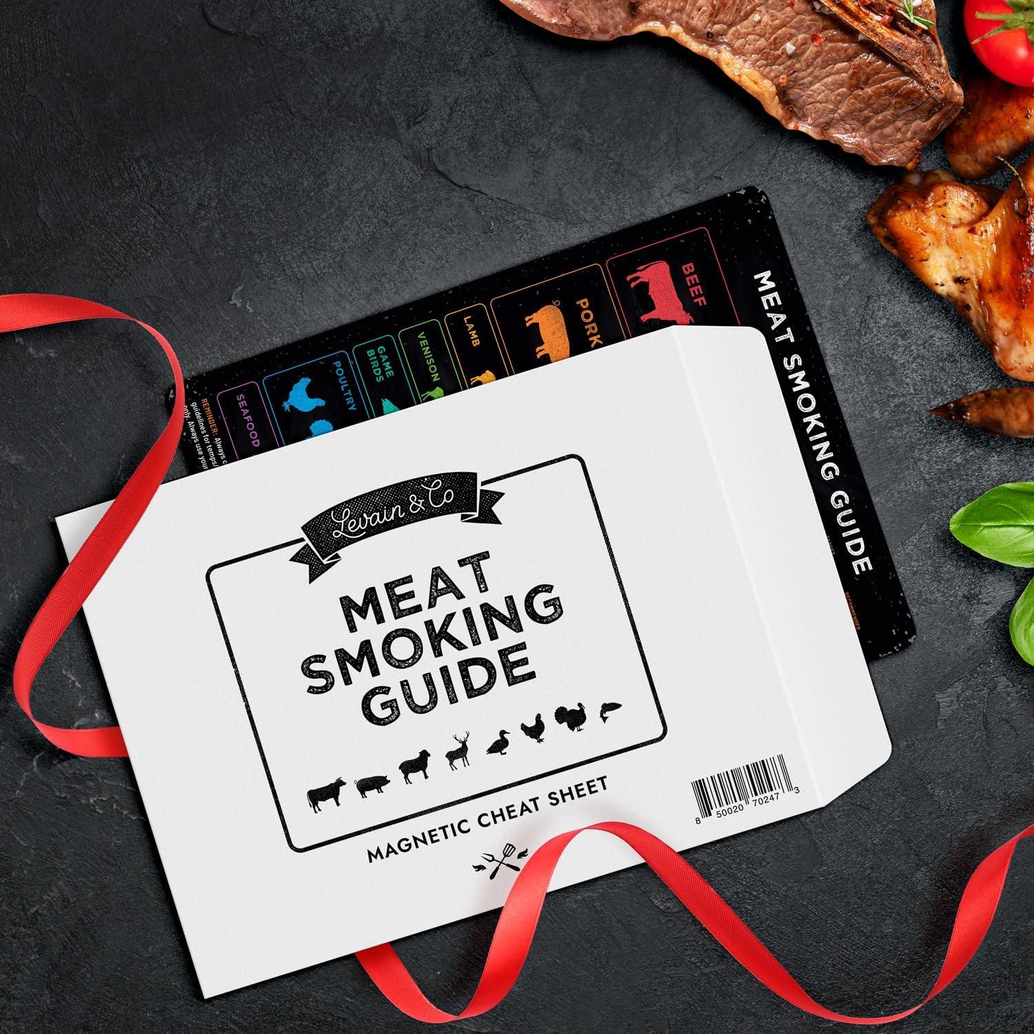 Imán de Temperatura para Carne Levain & Co - Guía BBQ Moderna