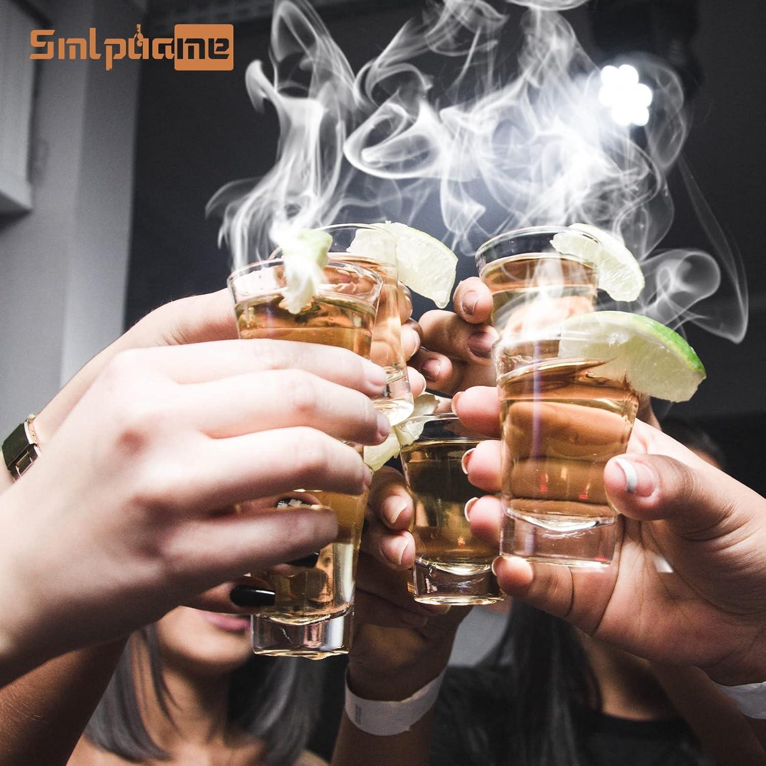 Kit de Ahumador de Cócteles Smlpuame con Soplete y 4 Sabores