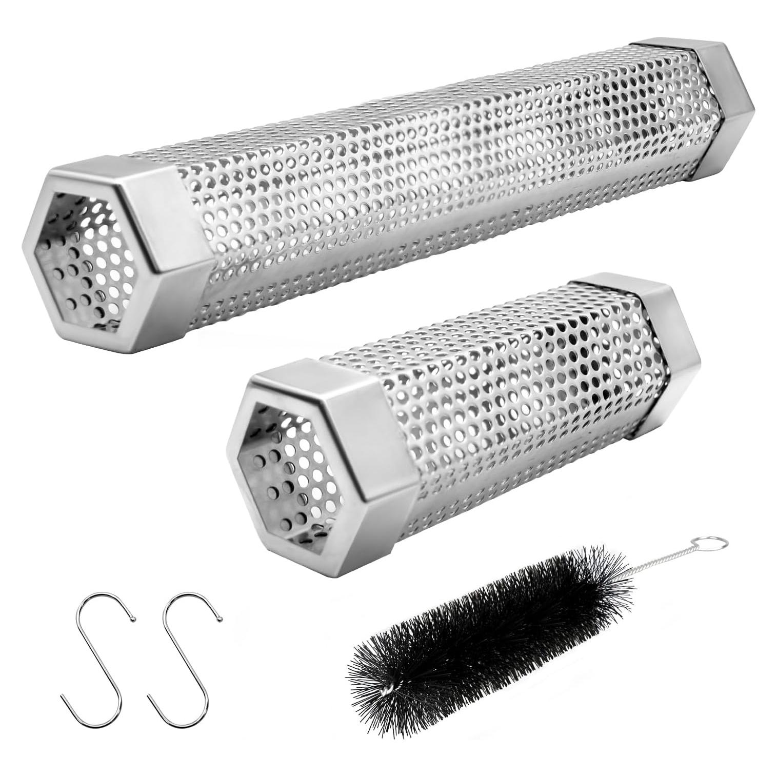 Juego de Tubos Ahumadores de Pellet LFSEMINI 30.48 cm y 15.24 cm