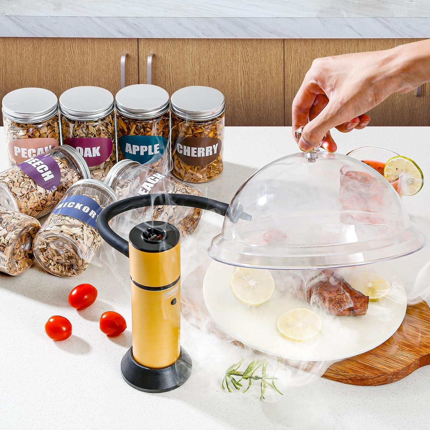 Astillas de Madera Natural para Ahumador INSISART - 8 Sabores 226.8g